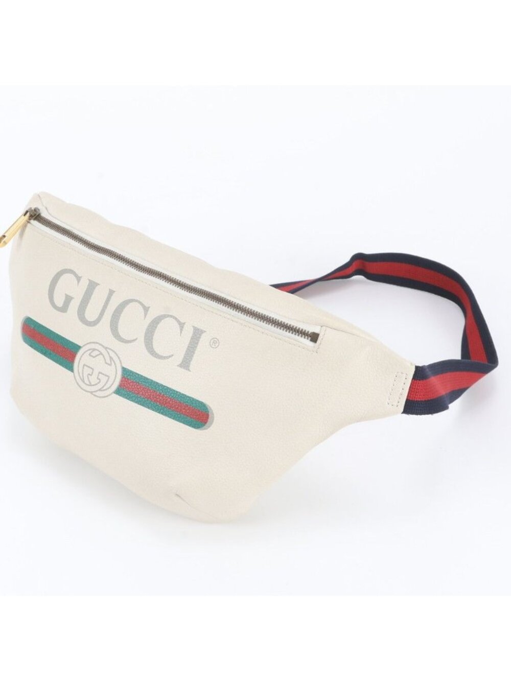 Gucci Sherry Line Leather 2-Way Belt Bag Crossbody Waist Pouch